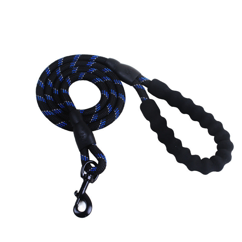 Reflective Nylon Dog Leash – Durable Rope for Walking & Training