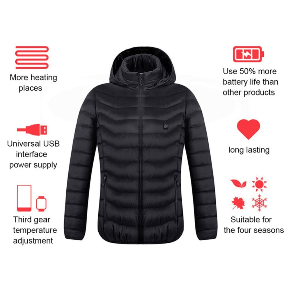 Electric USB Heated Jacket for Men