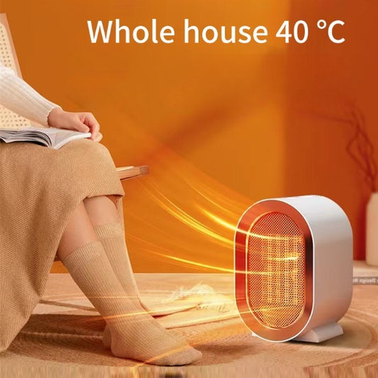 CozyHeat™ Mini Turbo Desk Heater – 500W PTC Ceramic Portable Personal Space Heater